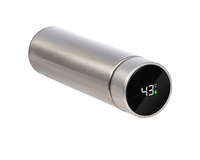 Termos LED srebrny 500 ml gekony